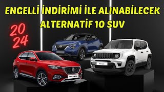 Engelli İndirimi Ötv Muafiyeti ile Alınabilecek 10 Suv [upl. by Gnas]