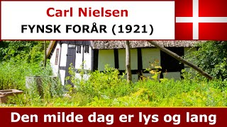 Carl Nielsen  Fynsk Forår  Den milde dag er lys og lang [upl. by Gurango]