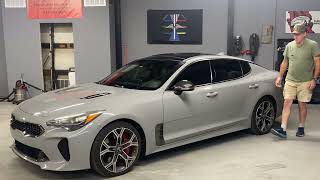 2018 KIA Stinger GT1  Going to start Time Trials soon [upl. by Ziwot]