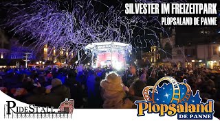 Silvester im Freizeitpark  wir feiern im Plopsaland de Panne ins neue Jahr 2024  VLog [upl. by Bywaters]