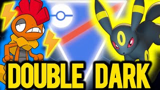 DOUBLE DARK meets Shared Skies in Open Great League  Pokémon GO Battle League [upl. by Leunas]