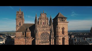 Rodez  Autour de la Cathédrale et la Cité [upl. by Lirpa]