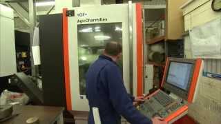 GF Agie Charmilles  Mikron 1350U  5 axis machining centre  Holford Engineering [upl. by Aticnemrac]