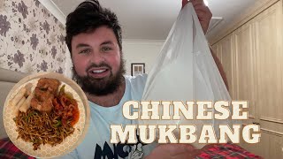 UK MUKBANG CHINESE TAKEWAY PLUS GOOD NEWS [upl. by Sidalg]