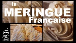 Recette de meringue française  recette facile  pâtisserie  dessert  Albarock [upl. by Ynney733]