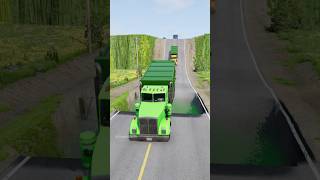 Garbage trucks vs giant pit part779 shortvideo beamngdrive shorts india truck garbage [upl. by Namya]