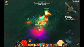 Diablo 3 Monk Skill  Crippling Wave [upl. by Haukom]