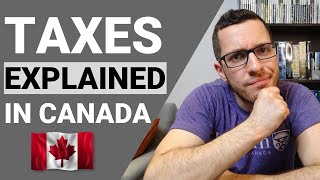 HOW TAXES WORK IN CANADA  REDUCE YOUR TAX BILL  Canadian Tax Guide Chapter 1 [upl. by Dumah]