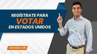 Cómo inscribirse para votar en USA Requisitos y pasos a seguir [upl. by Yelrah466]