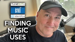 Finding Music Uses With TuneSat Identifyy and PROs  TV YouTube and other licensing uses [upl. by Ynffit]