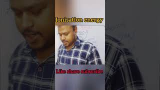 ionisationenergy periodictable chemistry jee neet jam cuet net gate [upl. by Elia]