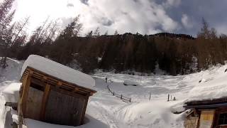 Skitour Göge Alm  Weißenbach im Ahrntal [upl. by Raynata]