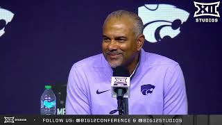 KState Mens Basketball  2024 Big 12 Conference Media Day [upl. by Damas198]