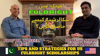 Successful Pakistani Fulbright Scholar  Tips for Winning US Scholarships [upl. by Hanus]