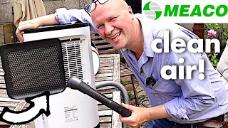 How I clean our Meaco dehumidifier filter [upl. by Chip]