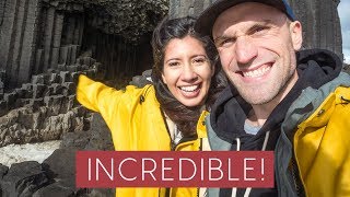 MUSTSEE CAVE IN SCOTLAND Day Trip to Iona amp Fingals Cave [upl. by Olegnad]