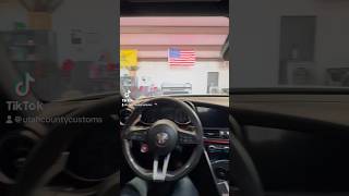 Alfa Romeo Guilia Tint utah carsofinstagram satisfying satisfyingvideo [upl. by Nilyac]