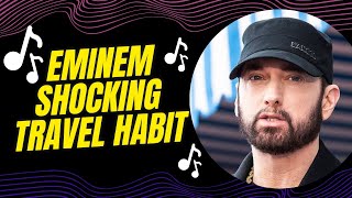 Eminem’s Shocking Travel Habit Sleeping Bag Over Luxury Hotels [upl. by Susy608]