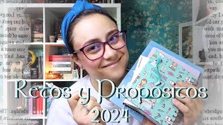 RETOS y PROPÓSITOS LITERARIOS 2024 📚💪 [upl. by Schroer]