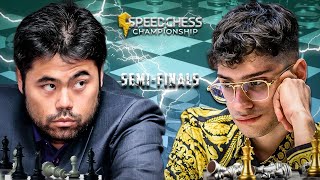 Sino Sa Kanilang Dalawa Ang HAHARAP Kay Magnus  GM Nakamura vs GM Firouzja SpeedChess 2024 Semis [upl. by Elfrida]