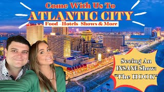 Come With Us to ATLANTIC CITY Day 1  Exploring The Borgata  AMAZING Italian Dinner  The HOOK Show [upl. by Gurias]