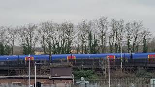 South Western Railway Class 458 Juniper train Winnersh Triangle  13th January 2024 [upl. by Oliana]