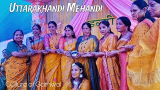 Uttarkashi Traditional Wedding Rituals । Garhwali Mehandi Ceremony । Unexplored Pahad [upl. by Yarised222]