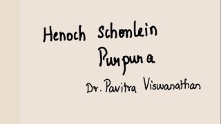 Henoch Schonlein purpura [upl. by Adnav]