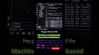 Machine Learning Project 🤯  House Rent Estimation 🏡  project ml trending shorts  SeaDeskin [upl. by Irmo]