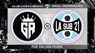 POR 300000 PESOS 💰⚽ LA SUB 21 VS GRAL RODRIGUEZ [upl. by Saks]