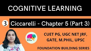 PSYCHOLOGY Ciccarelli Chapter 5  Part 3  COGNITIVE LEARNING  Mind Review [upl. by Cohla561]