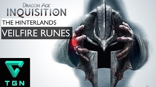 Dragon Age Inquisition Hinterlands Veilfire Runes [upl. by Sparhawk481]