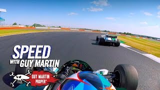 Guy Martin Vs Jenson Button  The Ultimate F1 Showdown  Speed With Guy Martin  Guy Martin Proper [upl. by Yonina195]