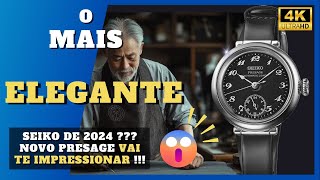 isso foi inédito Novo Seiko Presage PORTER CLASSIC SPB449 traz ITEM NUNCA VISTO na marca  138 [upl. by Oraneg]