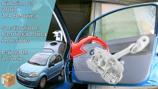 Sostituzione Cerniera Porta Anteriore CITROËN C3 14 Benzina Fai Da Te… [upl. by Yllut]