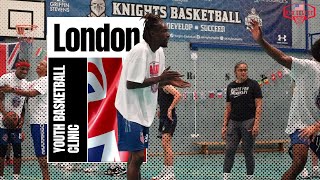 Youth Basketball Camp with London Knights [upl. by Gannon]