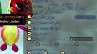 How to set multiple permissions easier Second Life TuTORial [upl. by Ahsuatal411]