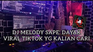 DJ SAPE DAYAK X MELODY JEDAG JEDUG VIRAL TIKTOK DJ BORNEO [upl. by Madaih]