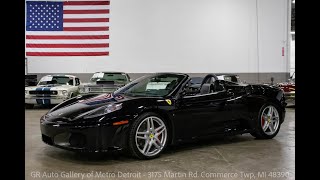 2006 Ferrari F430 F1 Spider For Sale  Walk Around 9k Miles [upl. by Ahsead785]