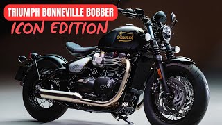 2025 TRIUMPH BONNEVILLE BOBBER ICON EDITION [upl. by Schlessel455]