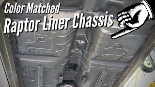 How to Prep Mix amp Spray Tintable Raptor Liner  Raptor Liner Undercarriage [upl. by Issac421]