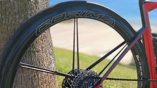 Test des roues Corima MCC DX 47mm [upl. by Ahsot]