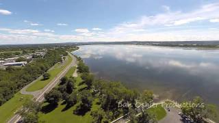 Syracuse NY  Onondaga Lake from the SkyNew York Drone Pilots [upl. by Ivanna]