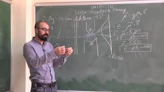 Kuantum Mekaniği Ders 18 SternGerlach Deneyi [upl. by Siger]