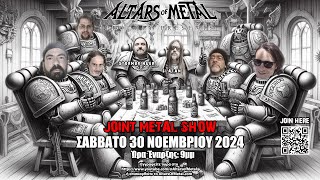 Altars of Metal  JOINT METAL SHOW 30 ΝΟΕΜΒΡΙΟΥ [upl. by Ragnar]