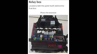 Skoda Roomster20062015 Fuse box and relay diagram [upl. by Nilam]