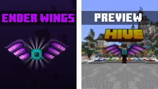 Hive ender wings backbling early ingame preview [upl. by Enitsirhk]