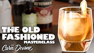 How to make a delicious Old Fashioned cocktail  Masterclass [upl. by Gustaf958]