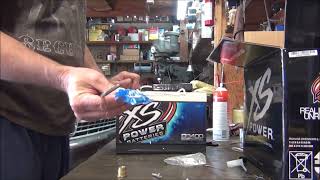 XS power AGM battery installed in 94 Power stroke [upl. by Parhe684]