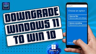 How to Downgrade Windows 11 to Windows 10 Without Losing Data amp Apps Full Guide 2023 [upl. by Fugate]